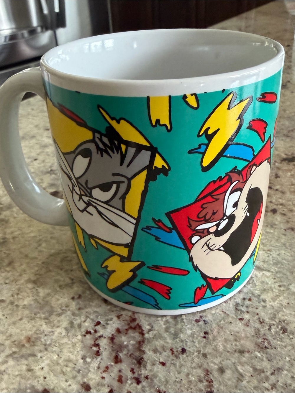 1993 Looney Tunes Graphic Mug